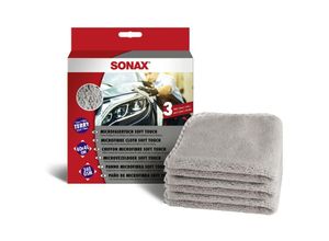 4064700451001 - MikrofaserTrockentuch soft touch 40x40cm 3 Stück Poliertuch - Sonax