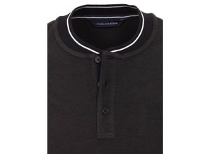 4064813180478 - CASA MODA Poloshirt Polo Kurzarmshirt mit College-Kragen und Kontraststreifen