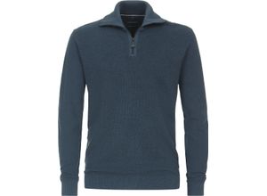 4064813682613 - CASAMODA Pullover Troyerkragen für Herren blau M