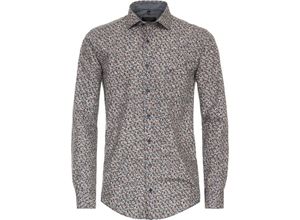 4064813835545 - CASAMODA Freizeithemd Comfort-Fit Kent für Herren beige XL