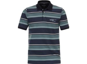 4064813866334 - CASAMODA Poloshirt Knopfleiste für Herren türkis XXL