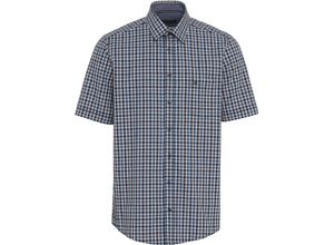 4064813895457 - CASAMODA Freizeithemd Modern Fit Kurzarm Kent für Herren blau XXL