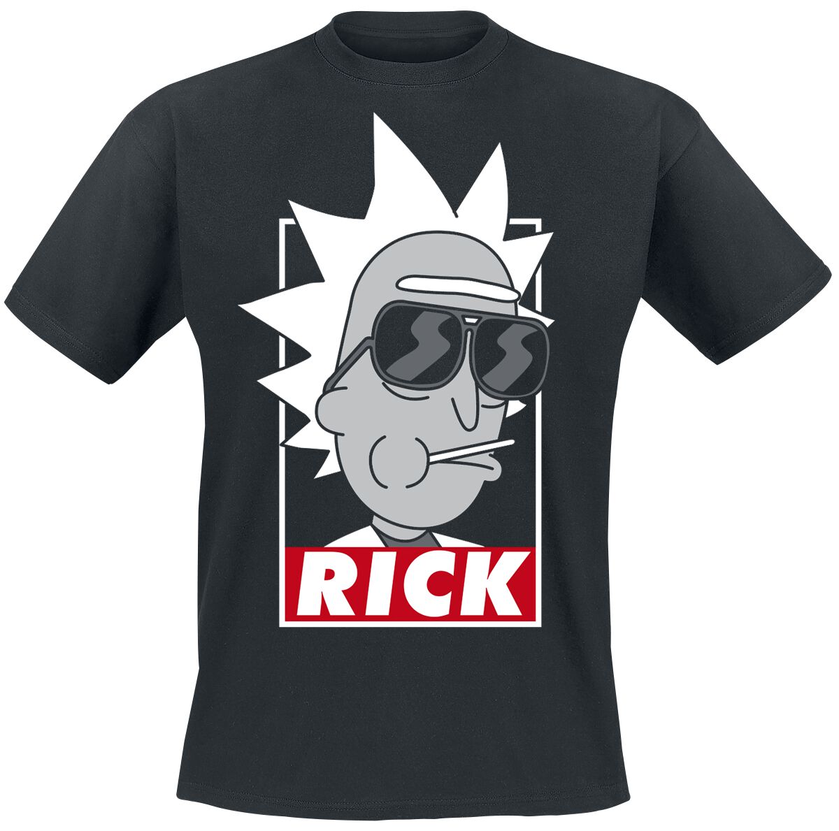 4064854001039 - Rick T-Shirt schwarz in 5XL