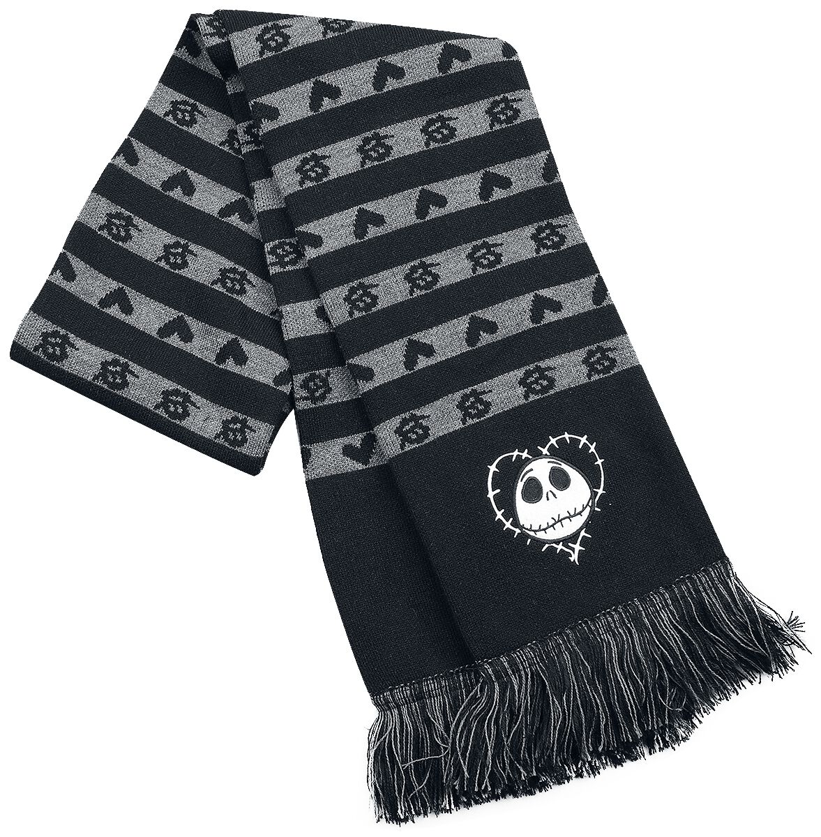 4064854021174 - Jack Skellington Schal multicolor