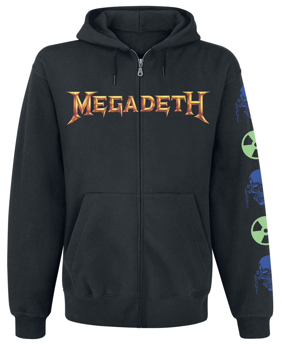 4064854100350 - Rust in peace Kapuzenjacke schwarz in S