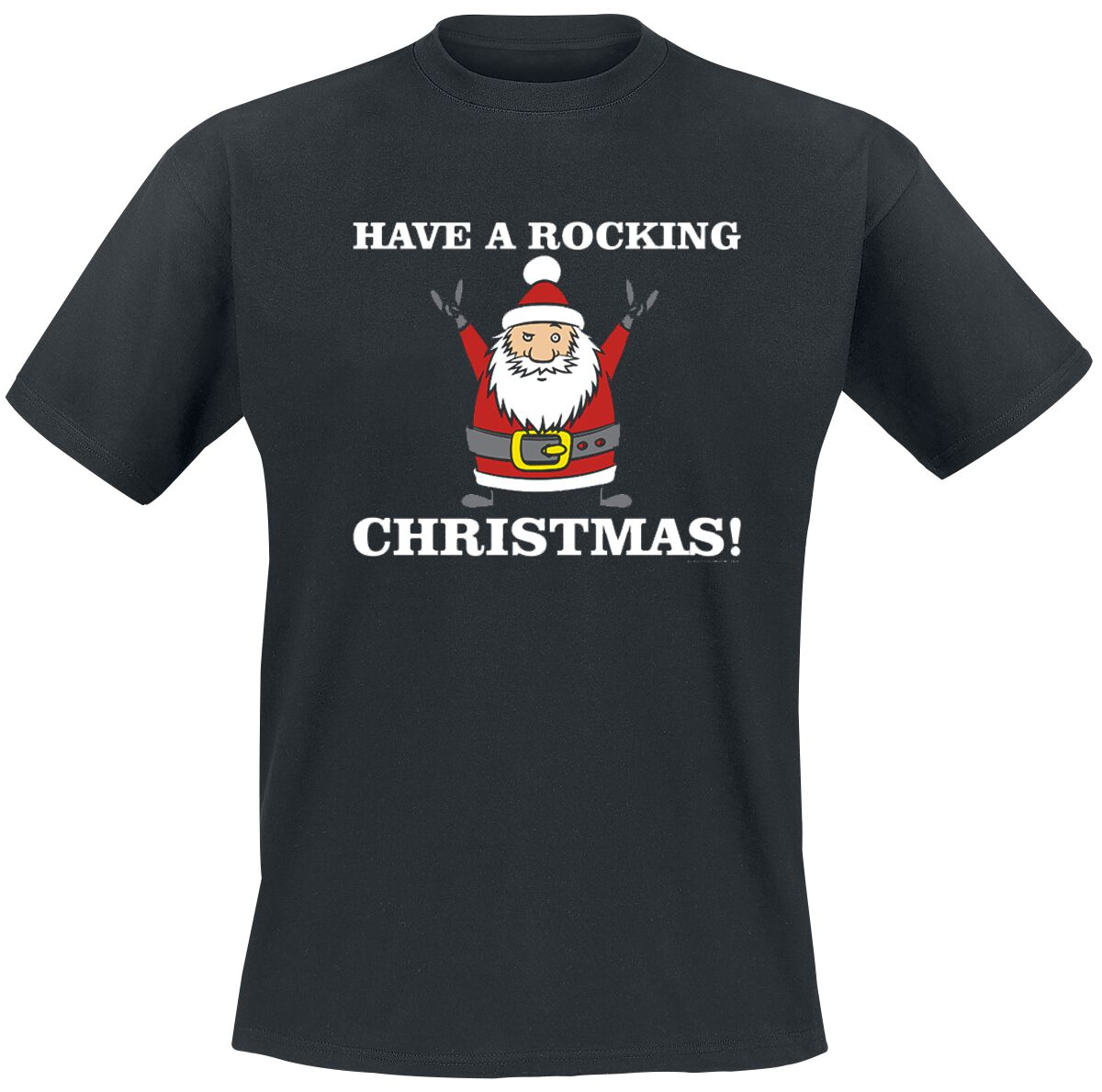 4064854104914 - Have A Rocking Christmas! T-Shirt schwarz in XXL