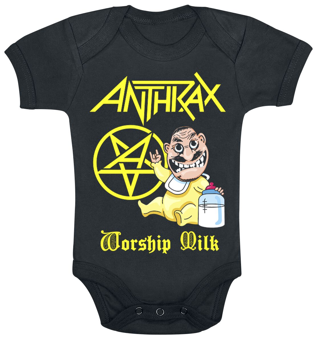 4064854115446 - Kids - Worship Milk Body schwarz in 68 74 4064854115446 - Kids - Worship Milk Body schwarz in 68 74