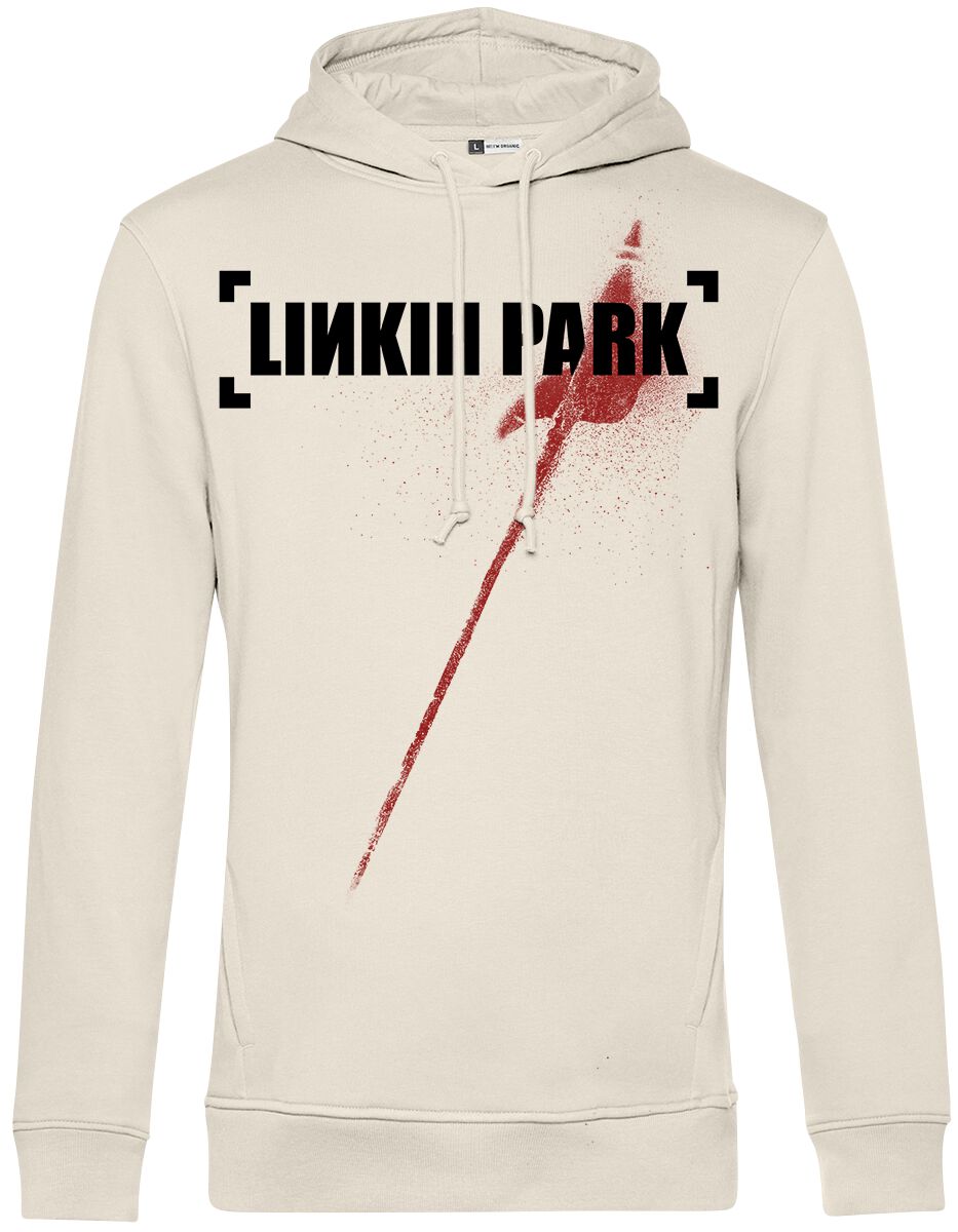 4064854146037 - Hybrid Theory – Red Flag Kapuzenpullover beige in XL 4064854146037 - Hybrid Theory – Red Flag Kapuzenpullover beige in XL