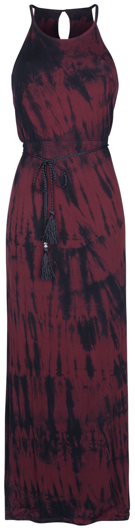 4064854152731 - Batik Maxikleid Langes Kleid rot schwarz in 4XL 4064854152731 - Batik Maxikleid Langes Kleid rot schwarz in 4XL