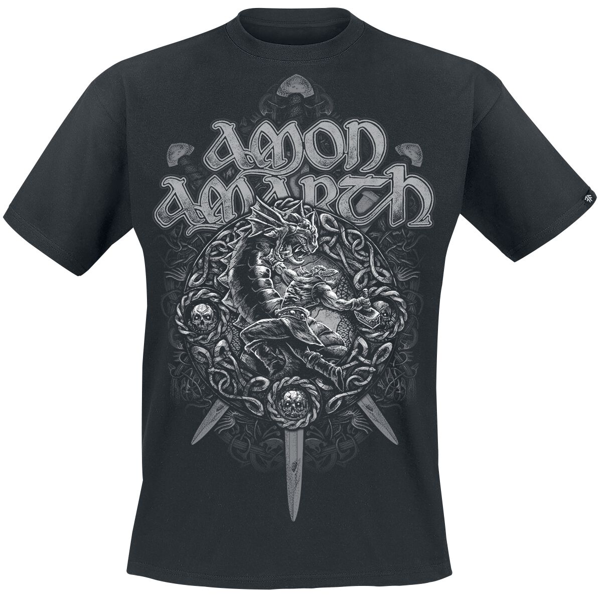 4064854214316 - Ragnarok T-Shirt schwarz in L 4064854214316 - Ragnarok T-Shirt schwarz in L