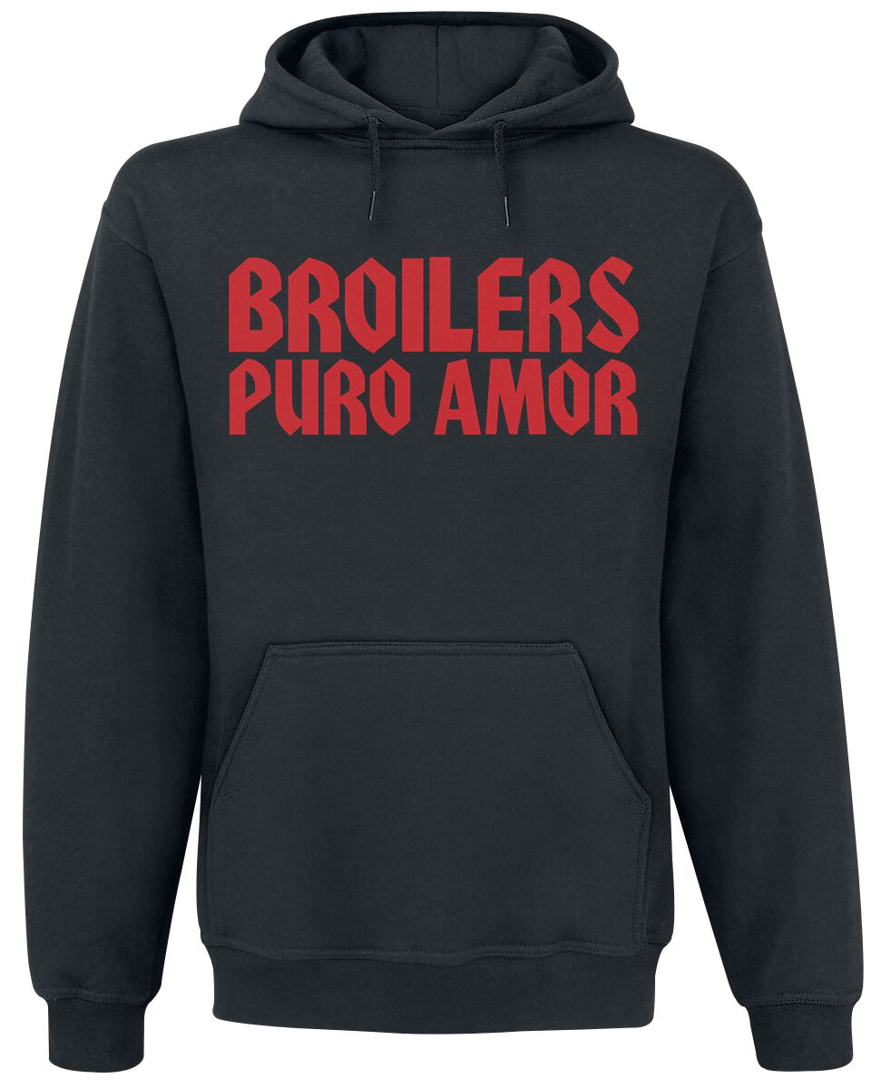 4064854268951 - Puro amor Kapuzenpullover schwarz in M 4064854268951 - Puro amor Kapuzenpullover schwarz in M