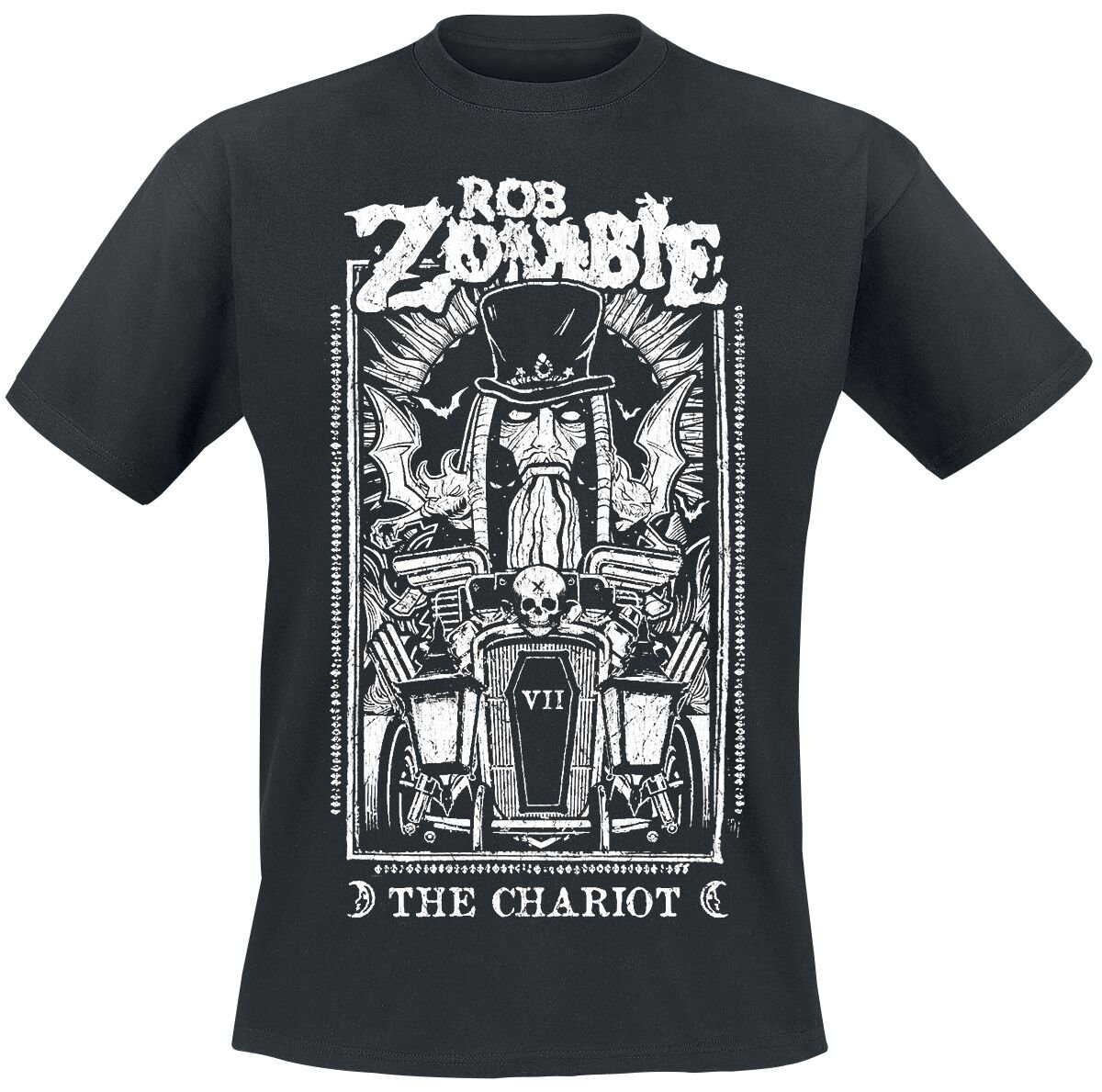 4064854291119 - The Chariot T-Shirt schwarz in S