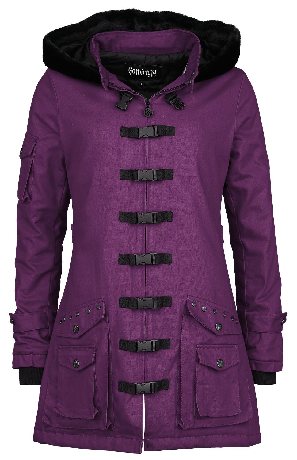 4064854317840 - Bloodsucker Übergangsjacke violett in S