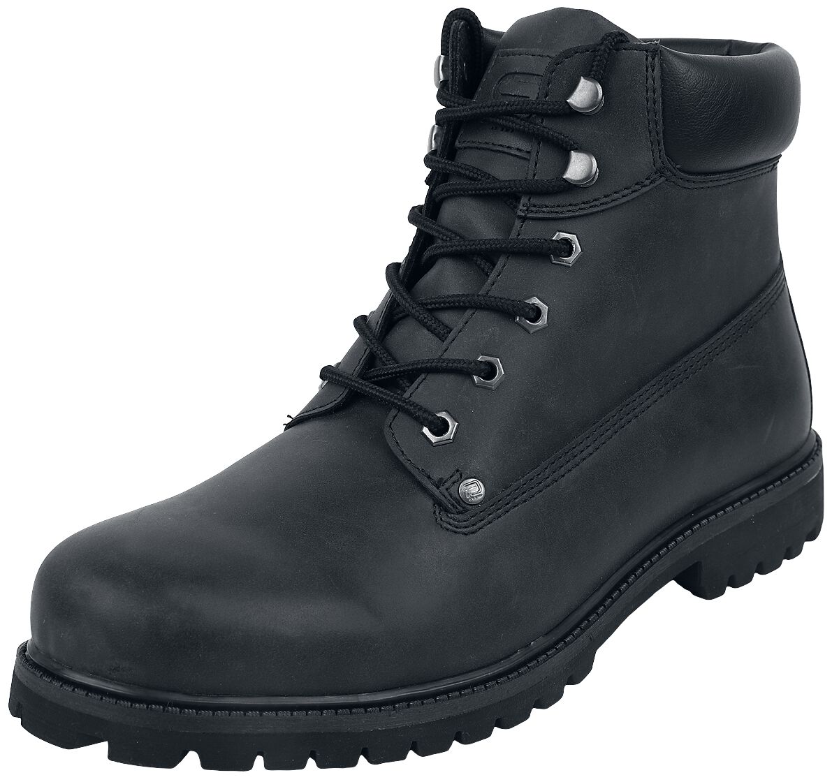 4064854366657 - Schwarze Boots mit Schnürung Boot schwarz in EU47 4064854366657 - Schwarze Boots mit Schnürung Boot schwarz in EU47