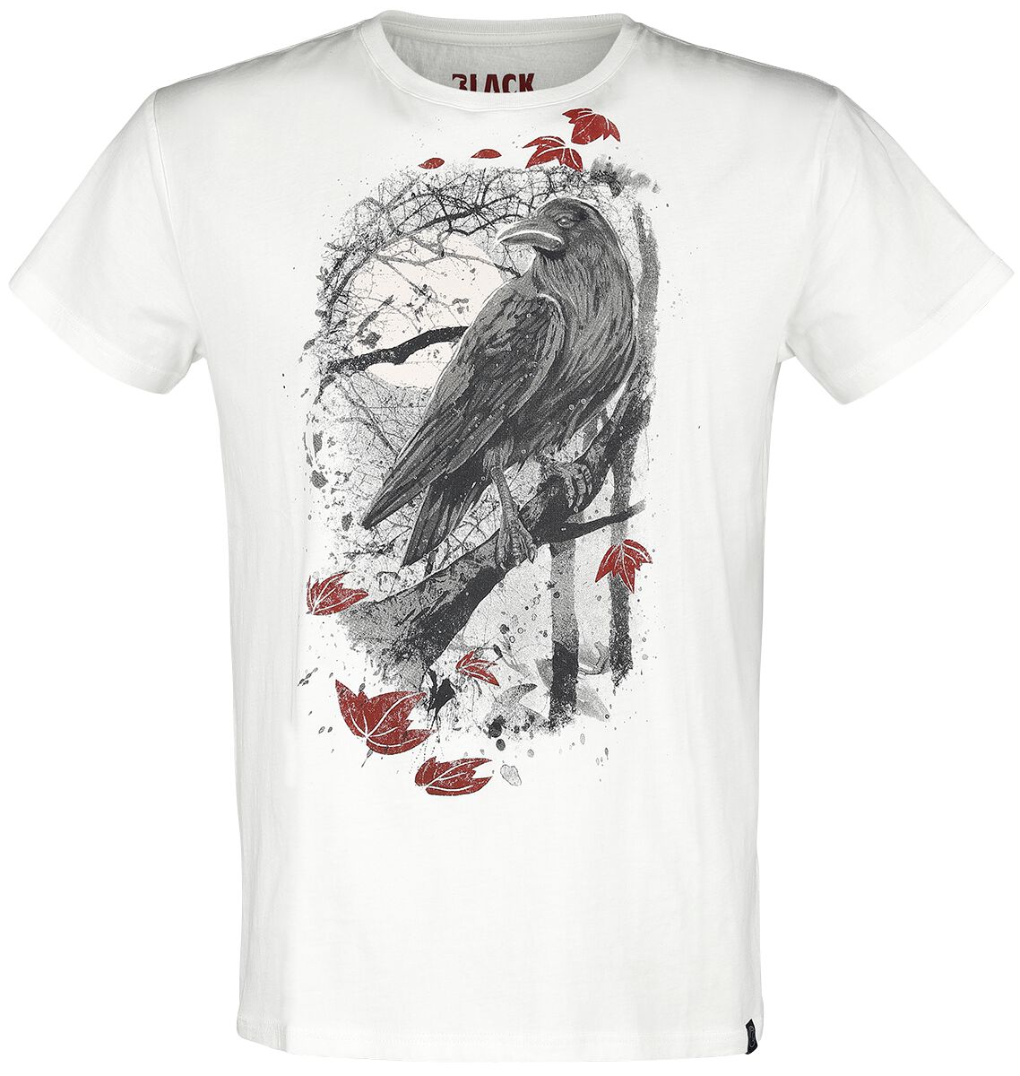 4064854377714 - Raven Soul T-Shirt altweiß in M