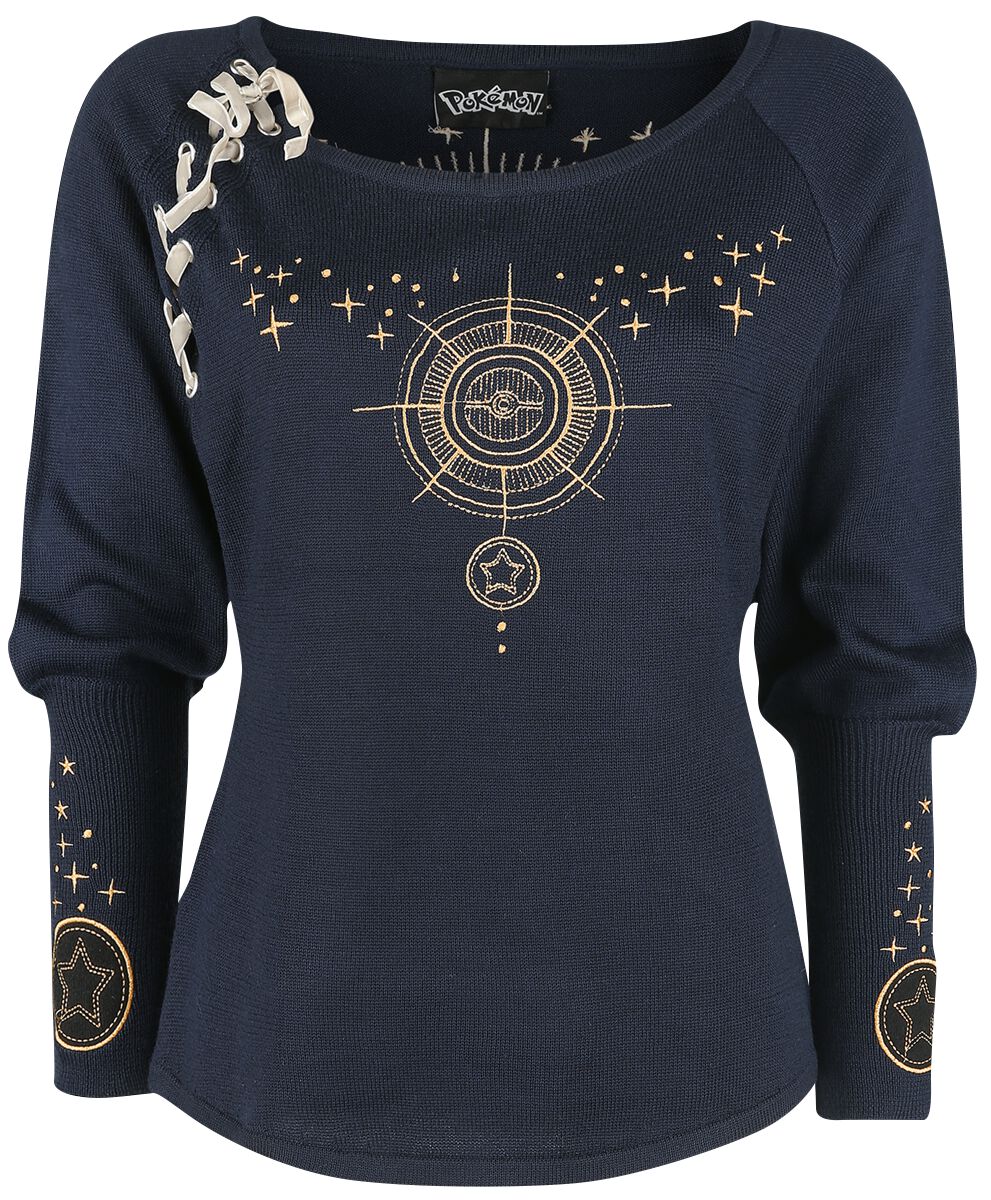 4064854409798 - Celestial Strickpullover dunkelblau in L