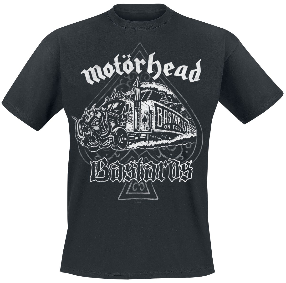 4064854433588 - Bastards Train T-Shirt schwarz in XXL