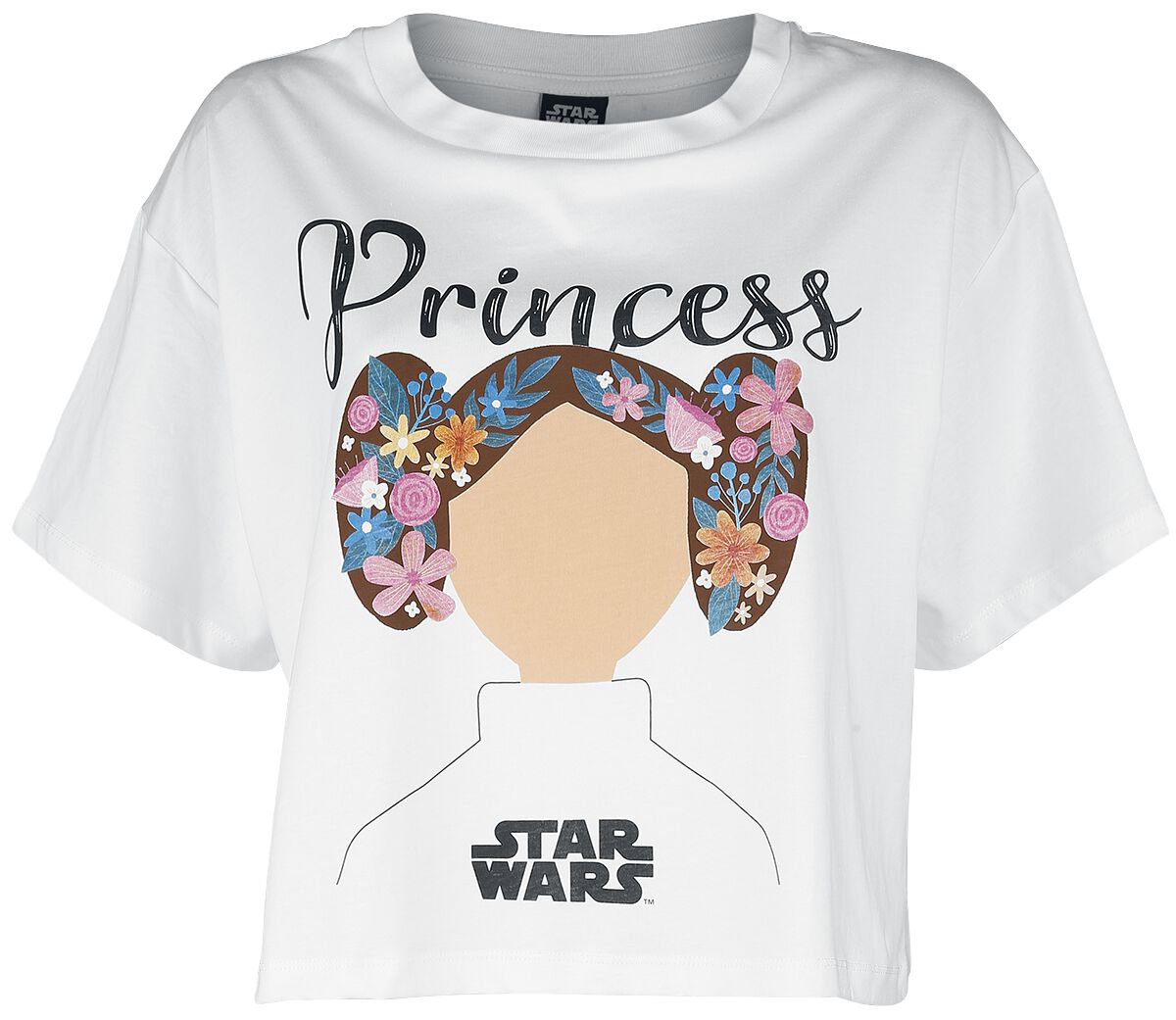 4064854439771 - - Princess Lea T-Shirt weiß in S