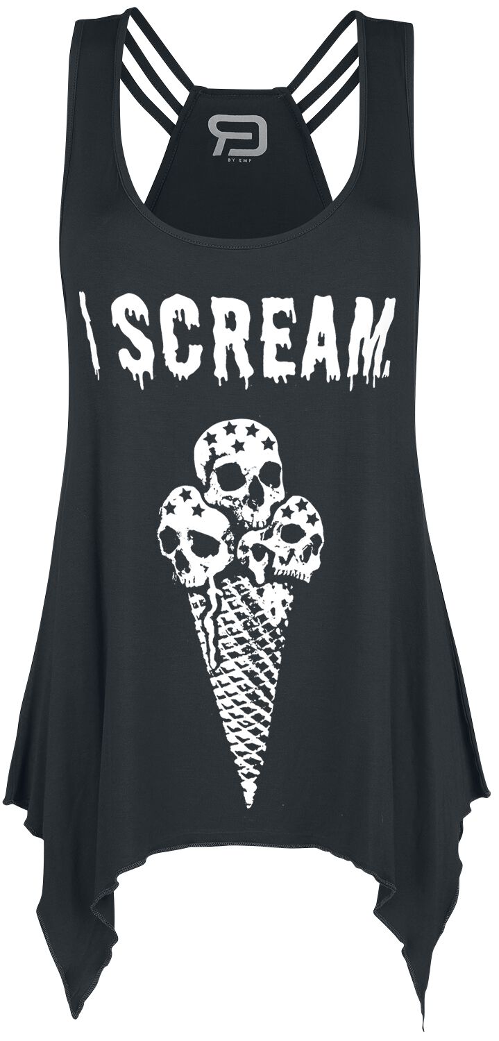 4064854465480 - Top I scream Top schwarz in XXL 4064854465480 - Top I scream Top schwarz in XXL