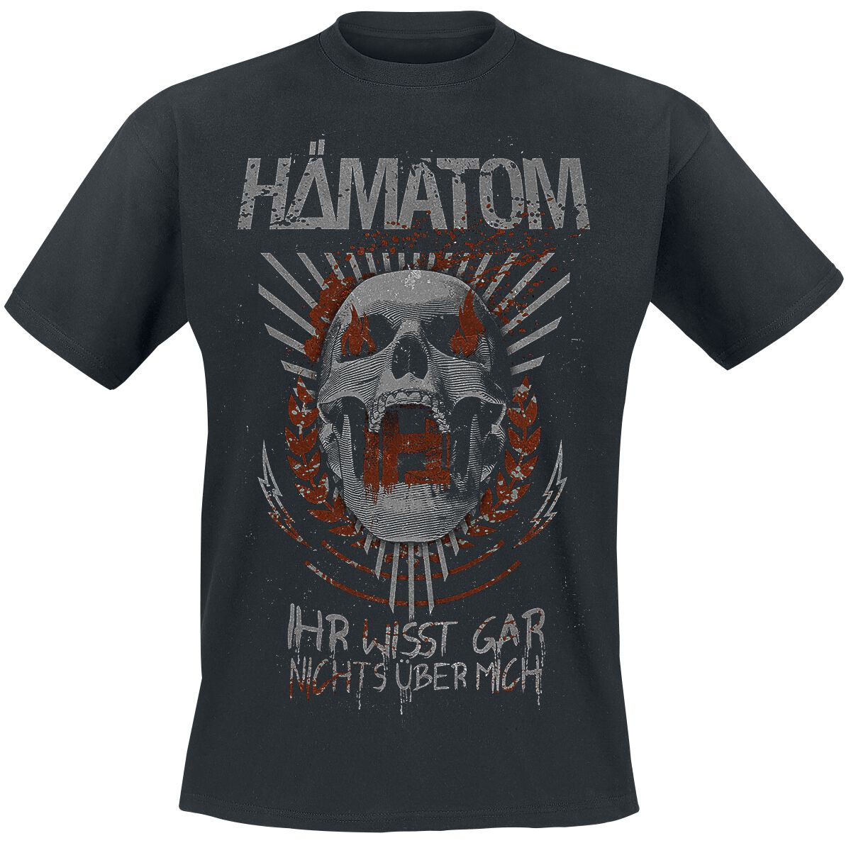 4064854525139 - Ihr wisst gar nichts über mich T-Shirt schwarz in XL