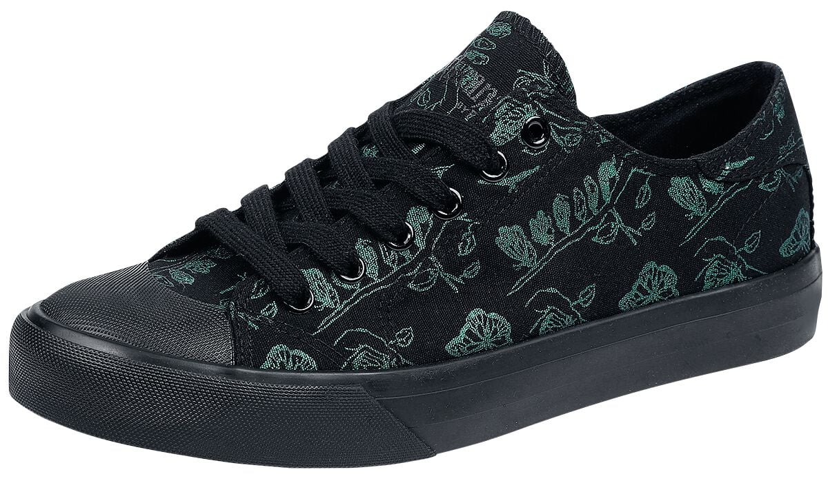 4064854529847 - Sneaker mit Butterfly Print Sneaker schwarz in EU39