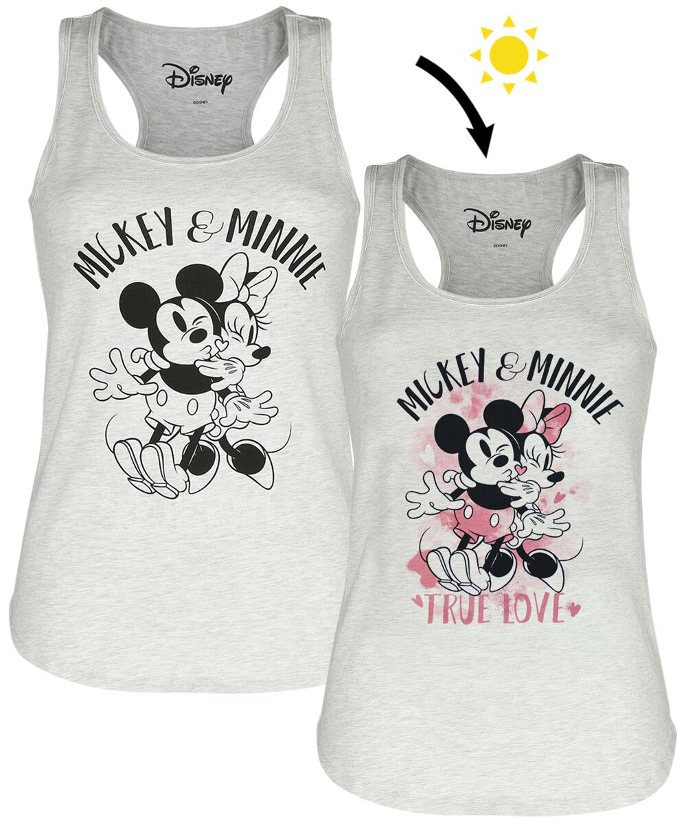 4064854559172 - Mickey Mouse Minni Maus Top grau in L