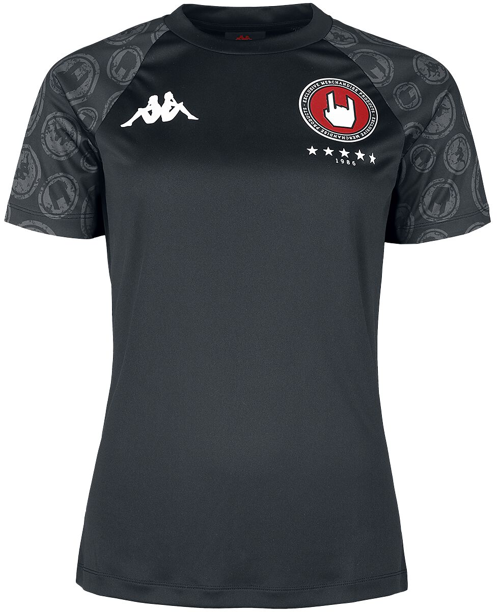 4064854615526 - Kappa X EMP T-Shirt T-Shirt schwarz in XL