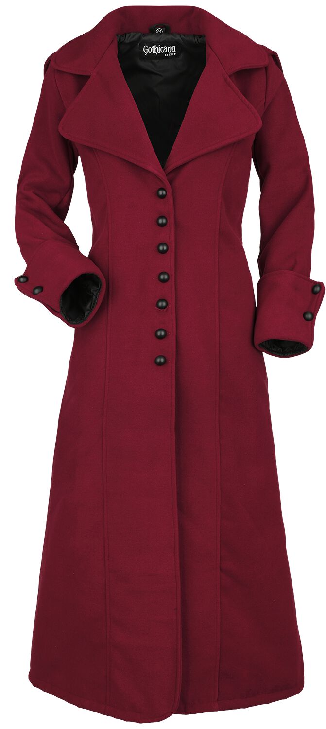 4064854631298 - Desdemona Mantel rot in XL 4064854631298 - Desdemona Mantel rot in XL