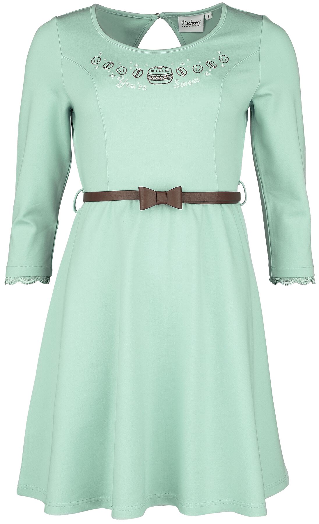 4064854635340 - Meowcaron Kurzes Kleid mint in XL 4064854635340 - Meowcaron Kurzes Kleid mint in XL