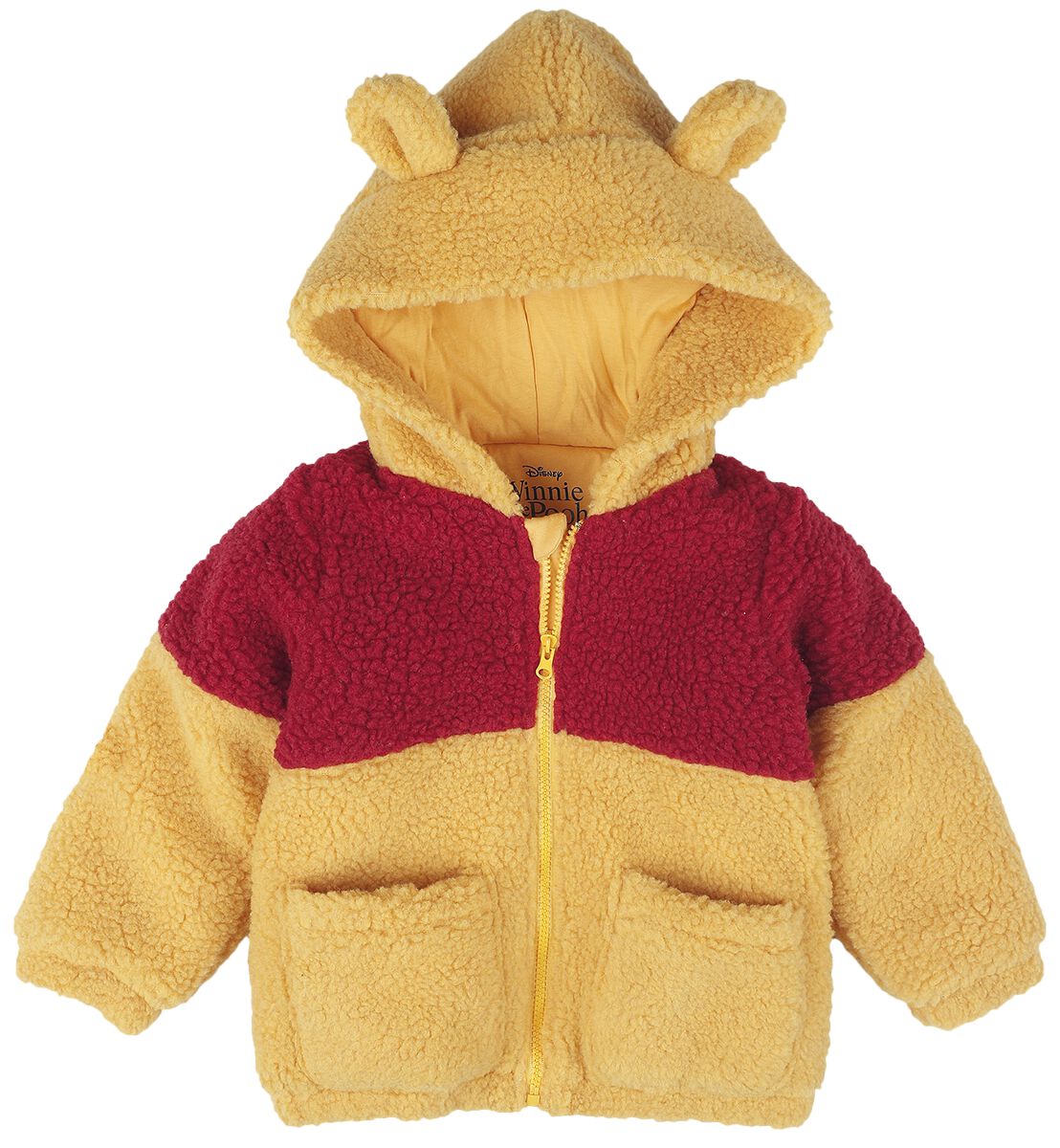 4064854642362 - Winnie The Pooh Winnie Kinder-Kapuzenjacke multicolor in 110 116