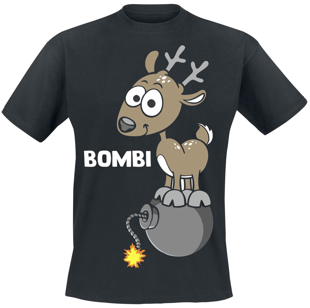 4064854668218 - Tierisch Bombi T-Shirt schwarz