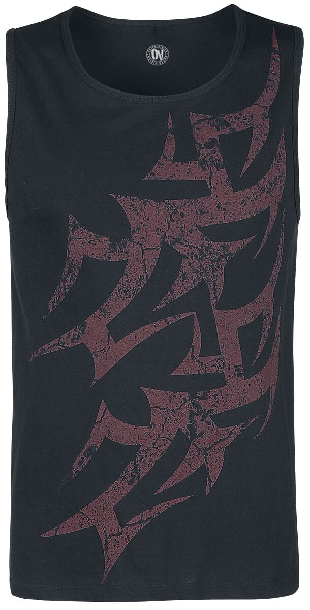 4064854692244 - Blades Tattoo Tank-Top schwarz in M