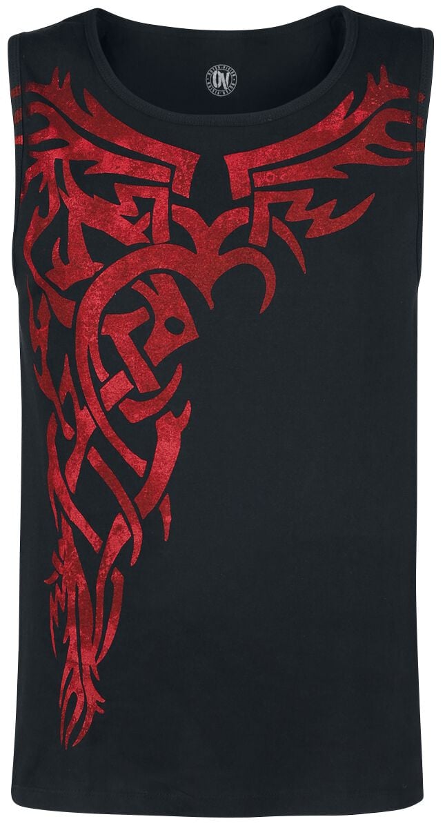 4064854692305 - Wings Tattoo Tank-Top schwarz in S
