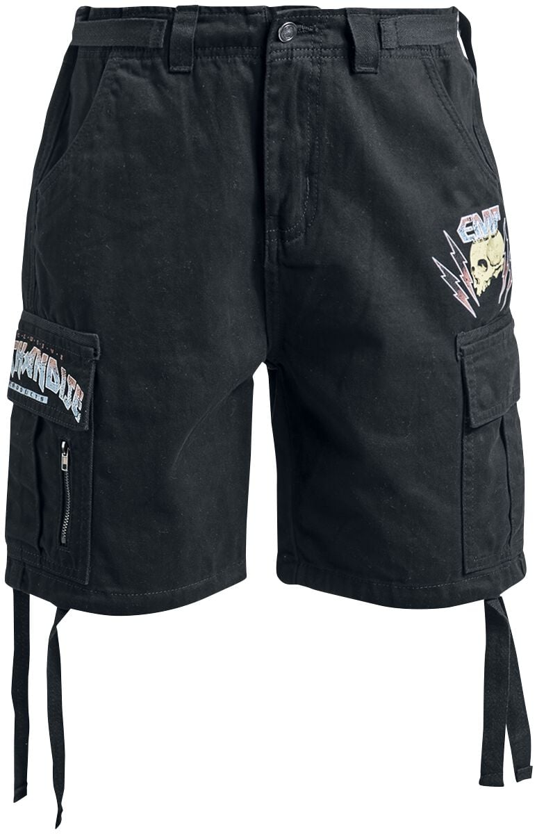 4064854723160 - EMP Merchandise Girl Shorts Short schwarz in 30 4064854723160 - EMP Merchandise Girl Shorts Short schwarz in 30