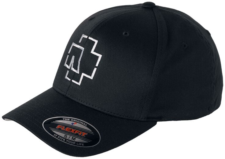 4064854727656 - Logo - Flexfit Cap Cap schwarz