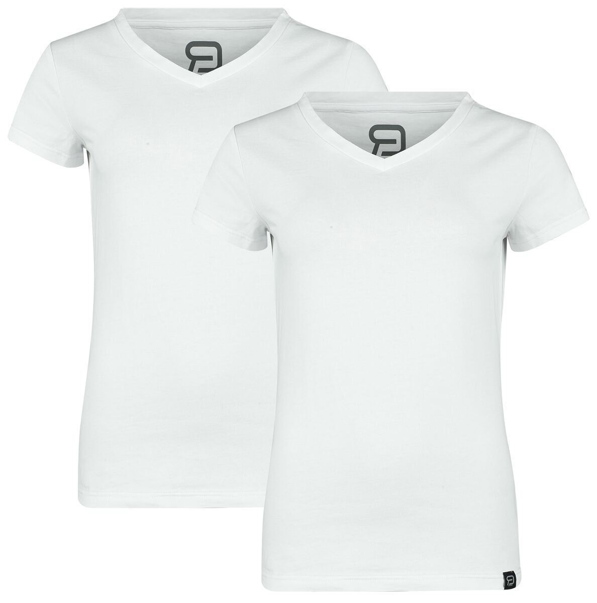 4064854760073 - Double Pack T-Shirts T-Shirt weiß in S