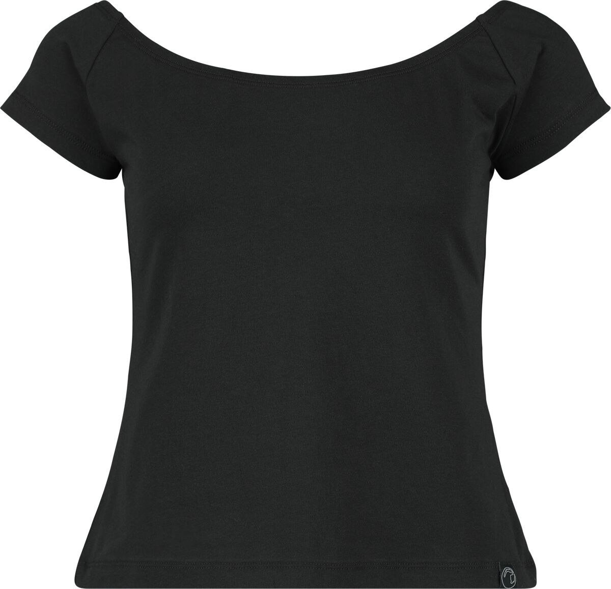 4064854760288 - Cropped T-Shirt T-Shirt schwarz in XL