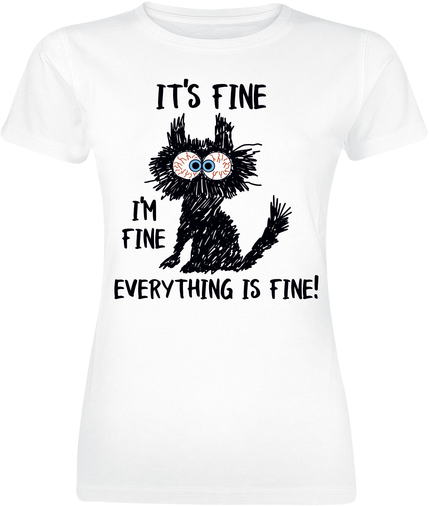4064854762602 - Tierisch Fine T-Shirt weiß