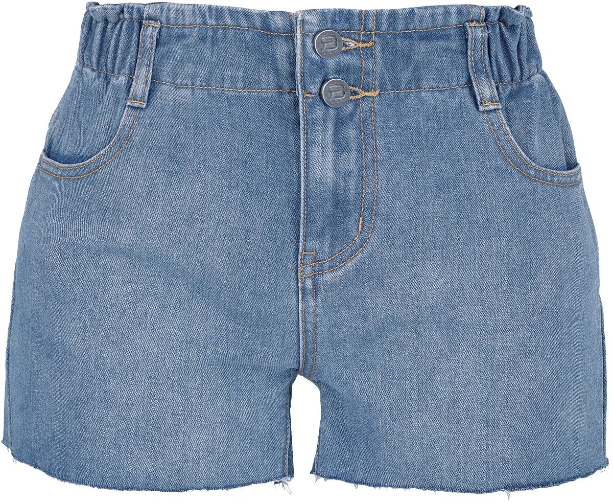 4064854772977 - Shorts with gathered waistband Short blau in 30