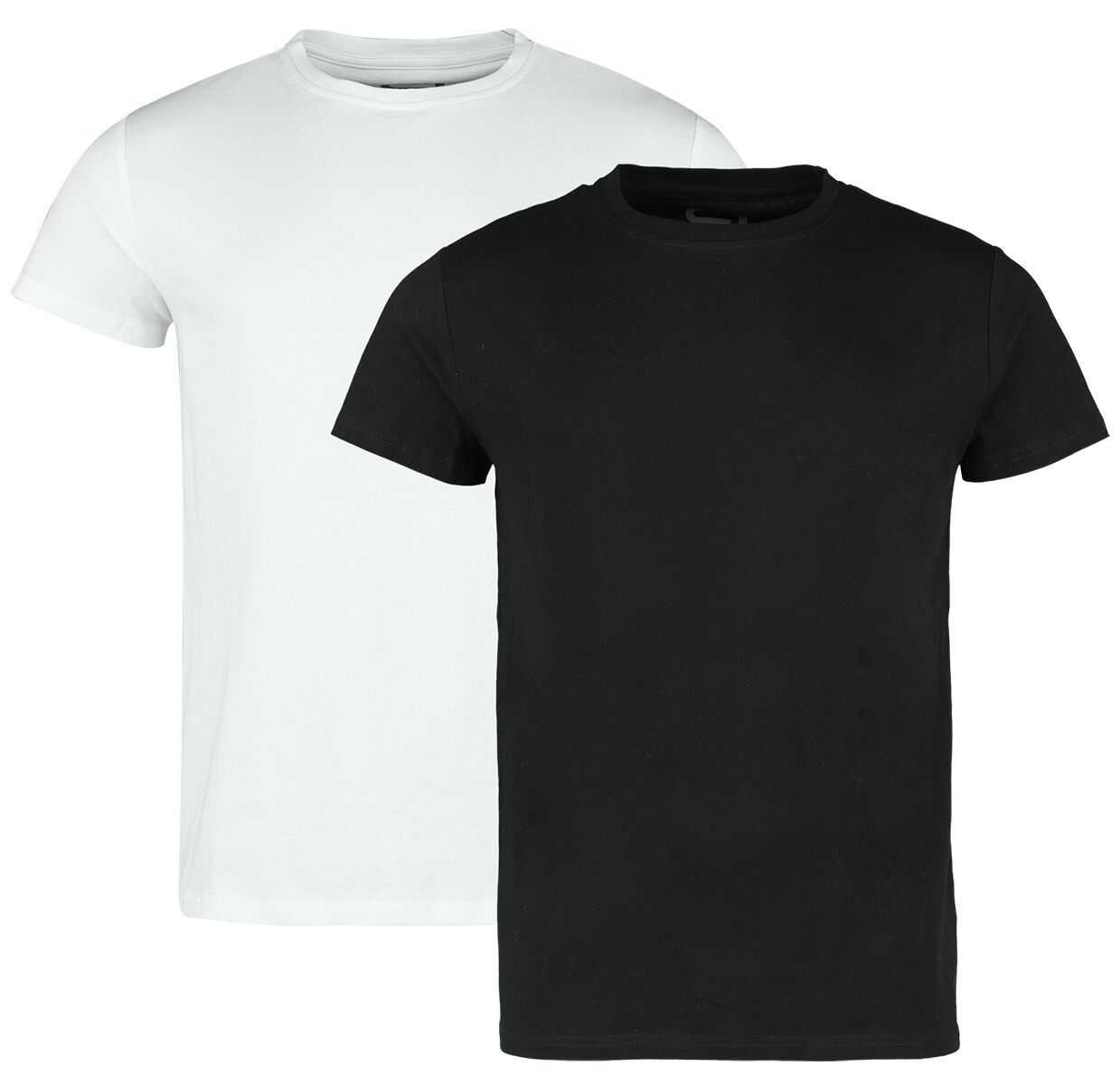 4064854776258 - Double Pack T-Shirts T-Shirt weiß schwarz in L 4064854776258 - Double Pack T-Shirts T-Shirt weiß schwarz in L