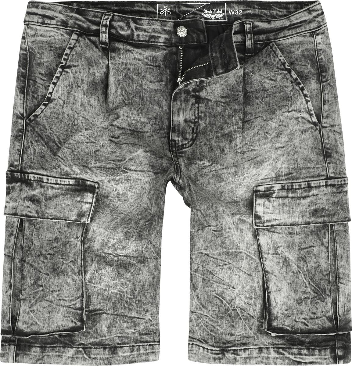 4064854776784 - EMP Street Crafted Design Collection - Shorts Short grau in 34