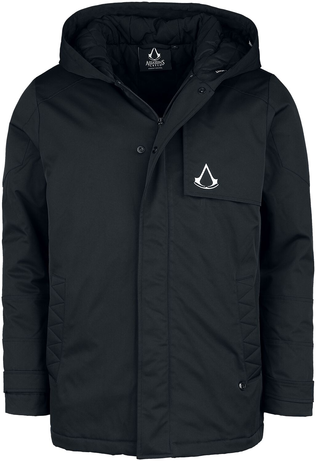 4064854778351 - Assassins Creed Assassins Creed x Musterbrand - Logo Übergangsjacke schwarz in M