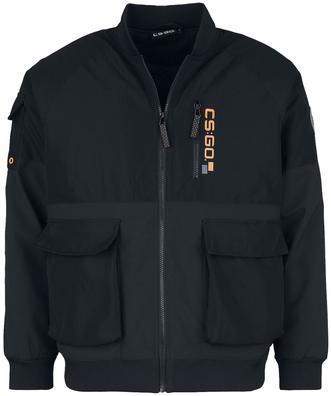 4064854778863 - Global Offensive - CSGO Bomberjacke schwarz in S