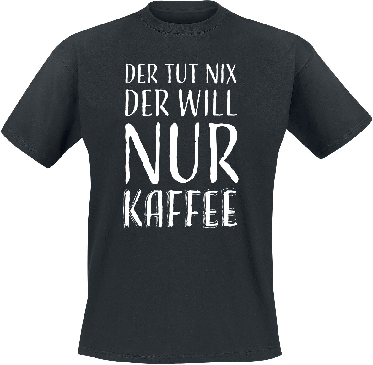 4064854787261 - Sprüche Der tut nix der will nur Kaffee T-Shirt schwarz in XL 4064854787261 - Sprüche Der tut nix der will nur Kaffee T-Shirt schwarz in XL