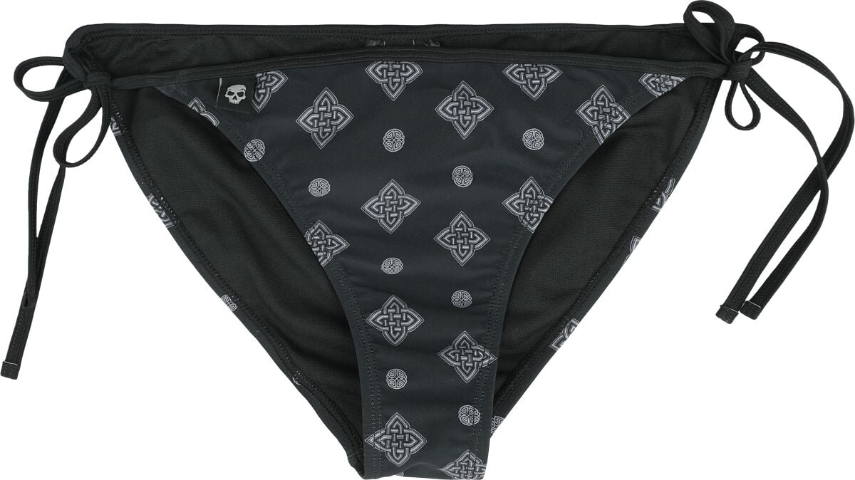 4064854793064 - Bikini Pants With Celtic Prints Bikini-Unterteil schwarz in XL 4064854793064 - Bikini Pants With Celtic Prints Bikini-Unterteil schwarz in XL