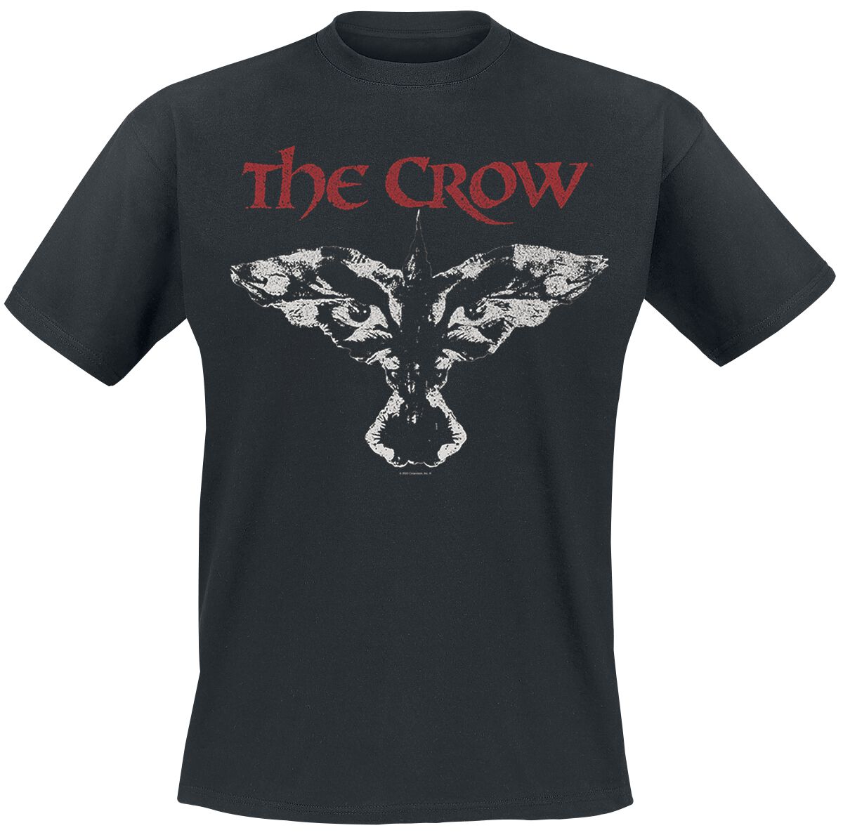 4064854812840 - The Crow Logo - Red T-Shirt schwarz in XL