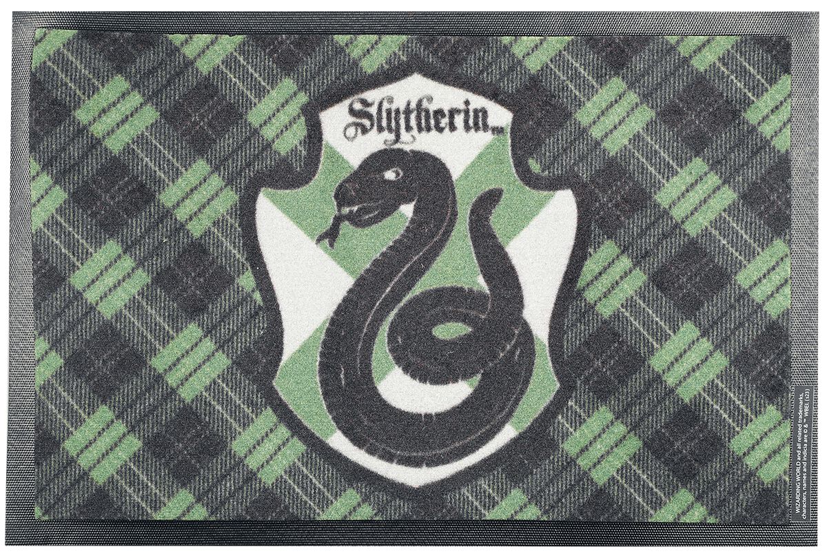 4064854814387 - Slytherin Fußmatte multicolor