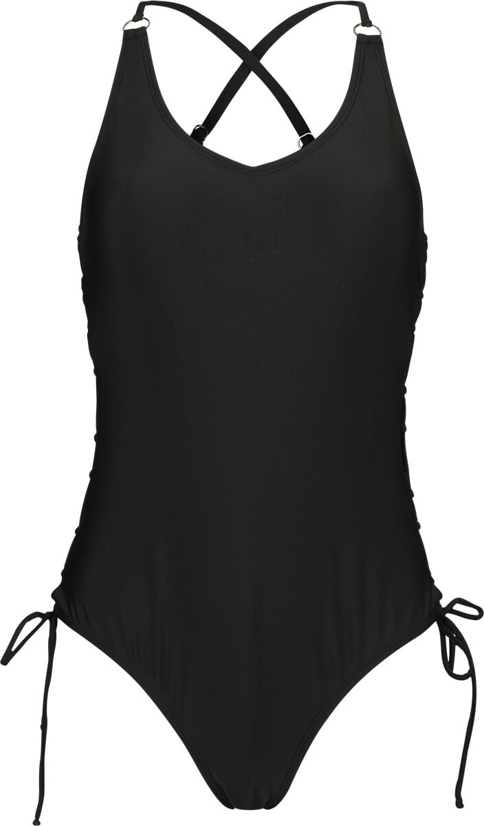 4064854832961 - Swimsuit with Lacing Badeanzug schwarz in S