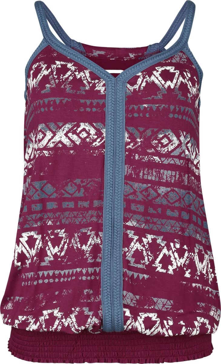 4064854838680 - Top with Aztecs Print Top rot in M