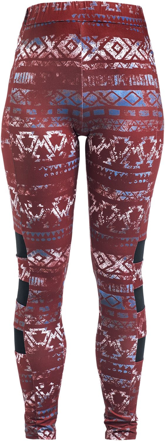 4064854838741 - Leggings With Aztec Print Leggings rot in S